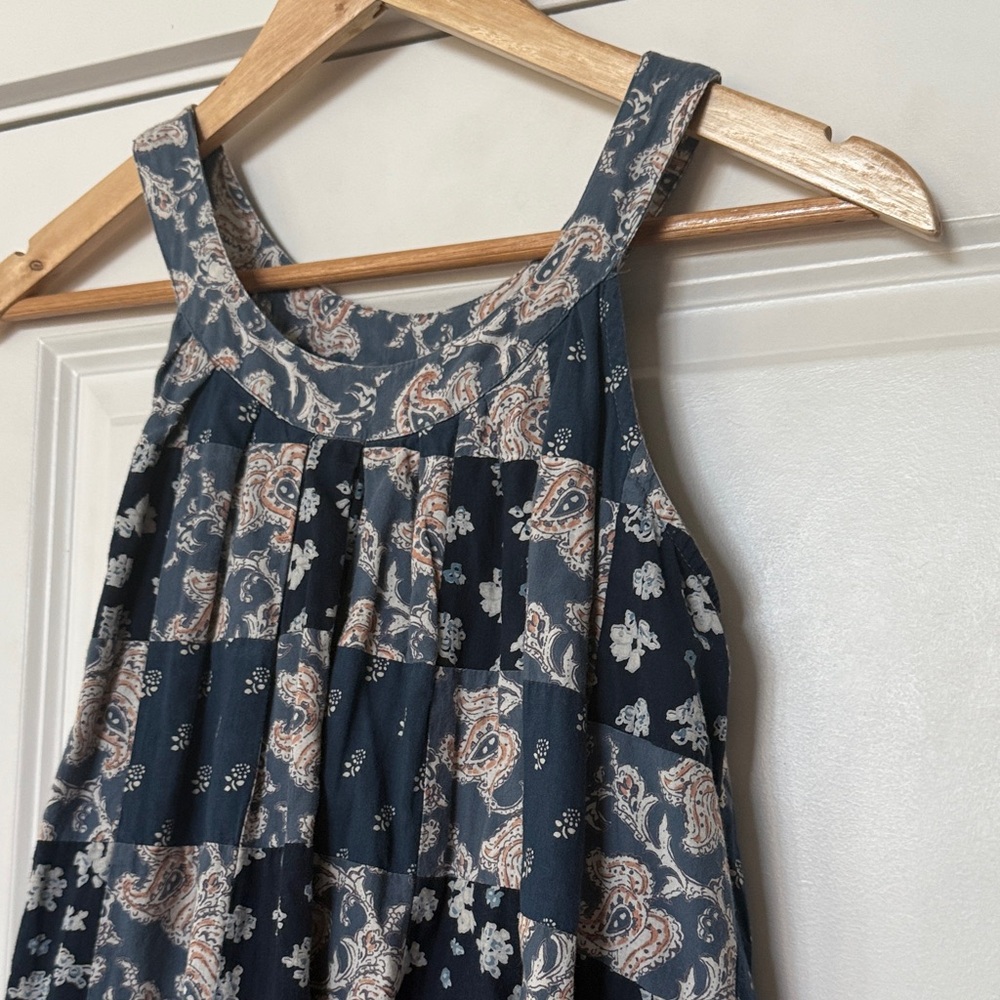 Roller Rabbit Blue Paisley patchwork Dress - Picture 4 of 7